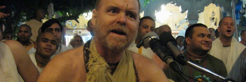 Киртан Аиндры прабху во Вриндаване